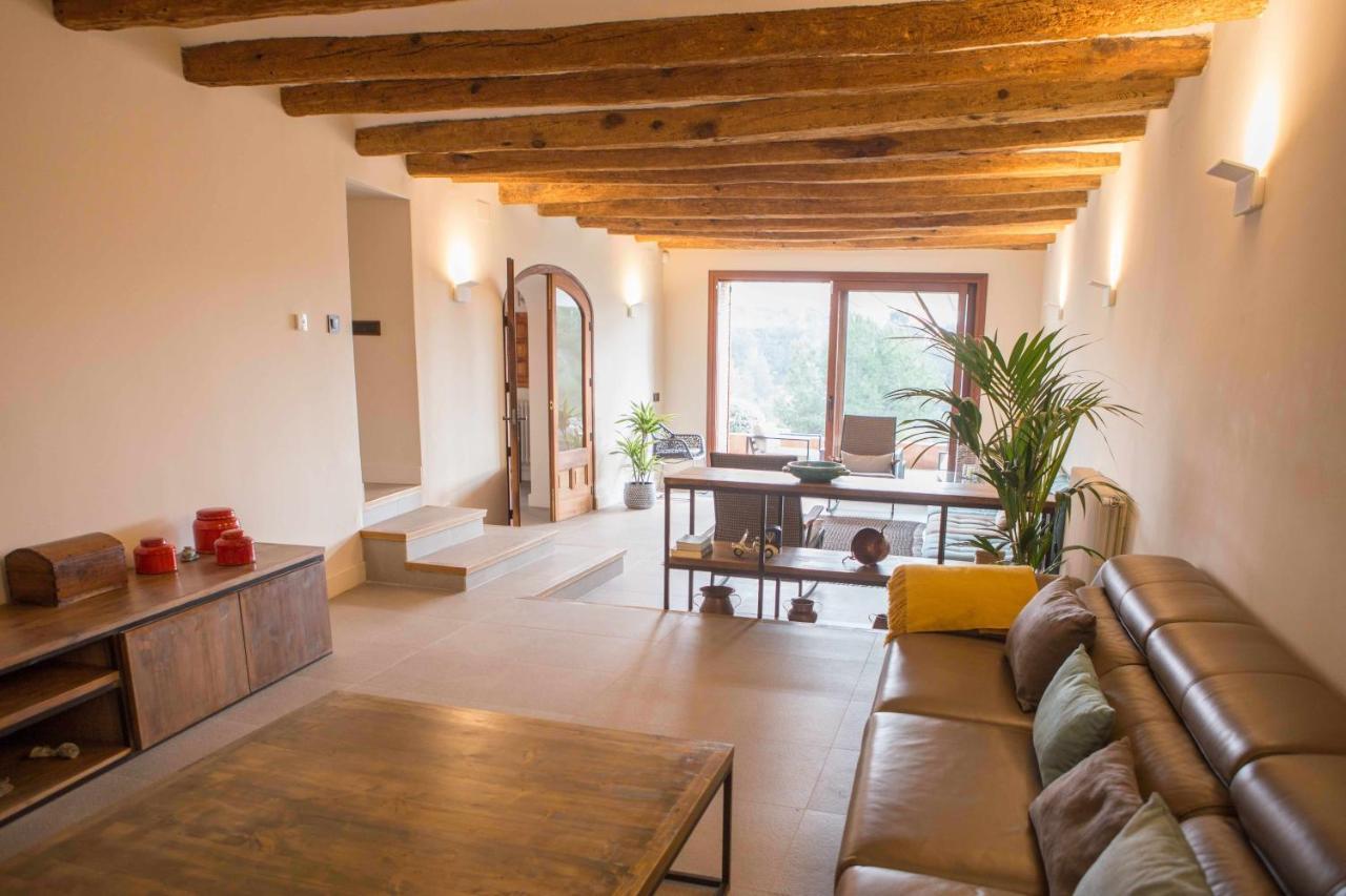 Masia Les Apieres El Pla de Manlleu Extérieur photo