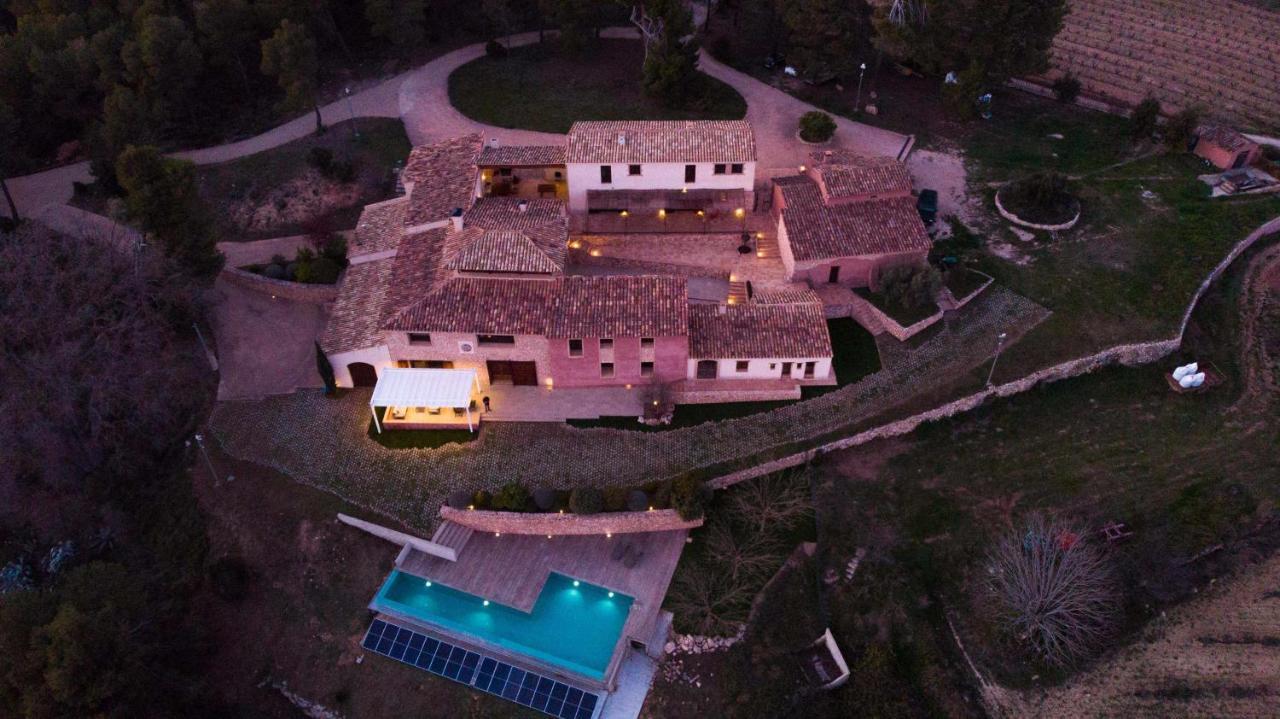 Masia Les Apieres El Pla de Manlleu Extérieur photo