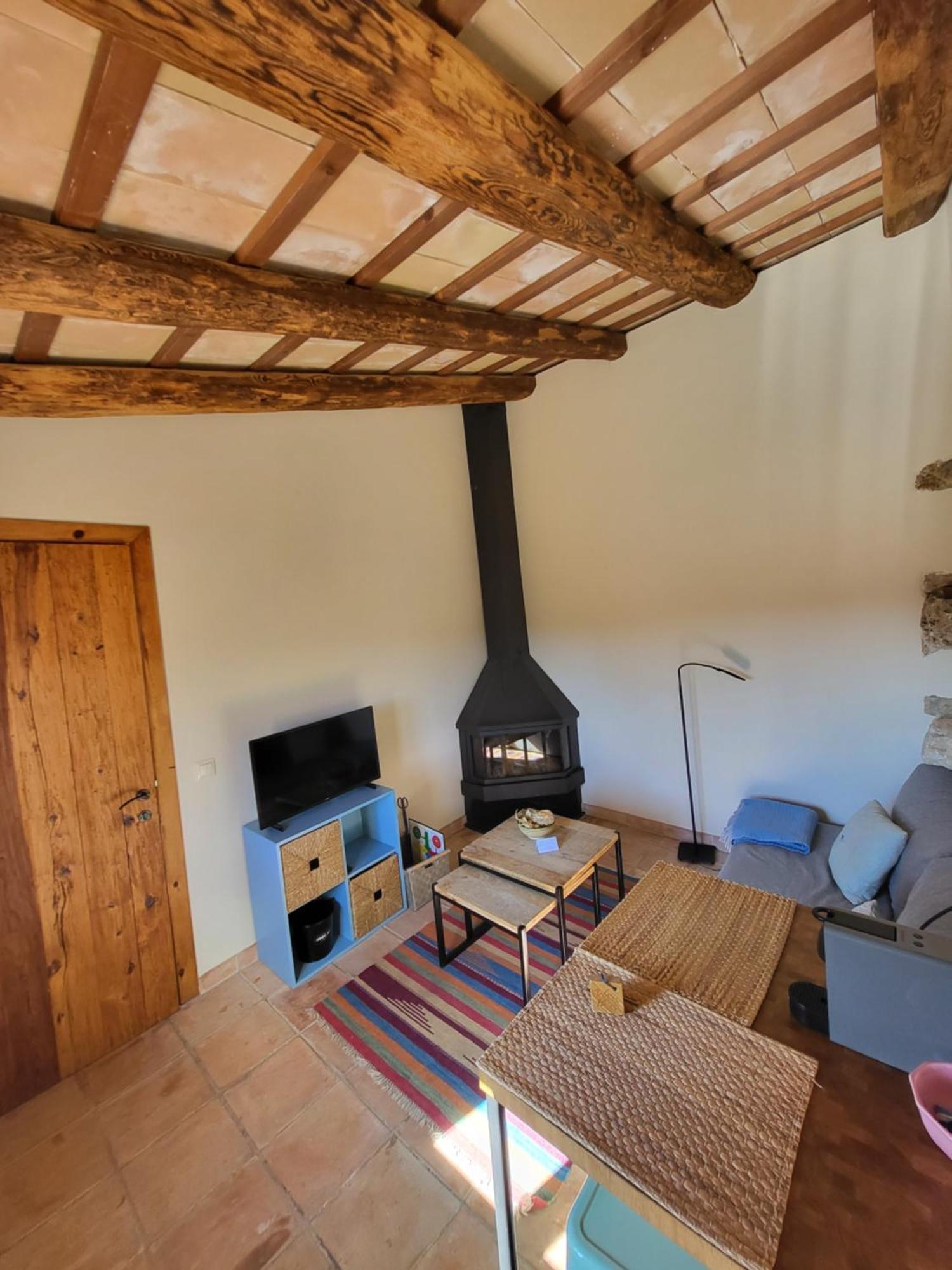 Masia Les Apieres El Pla de Manlleu Extérieur photo