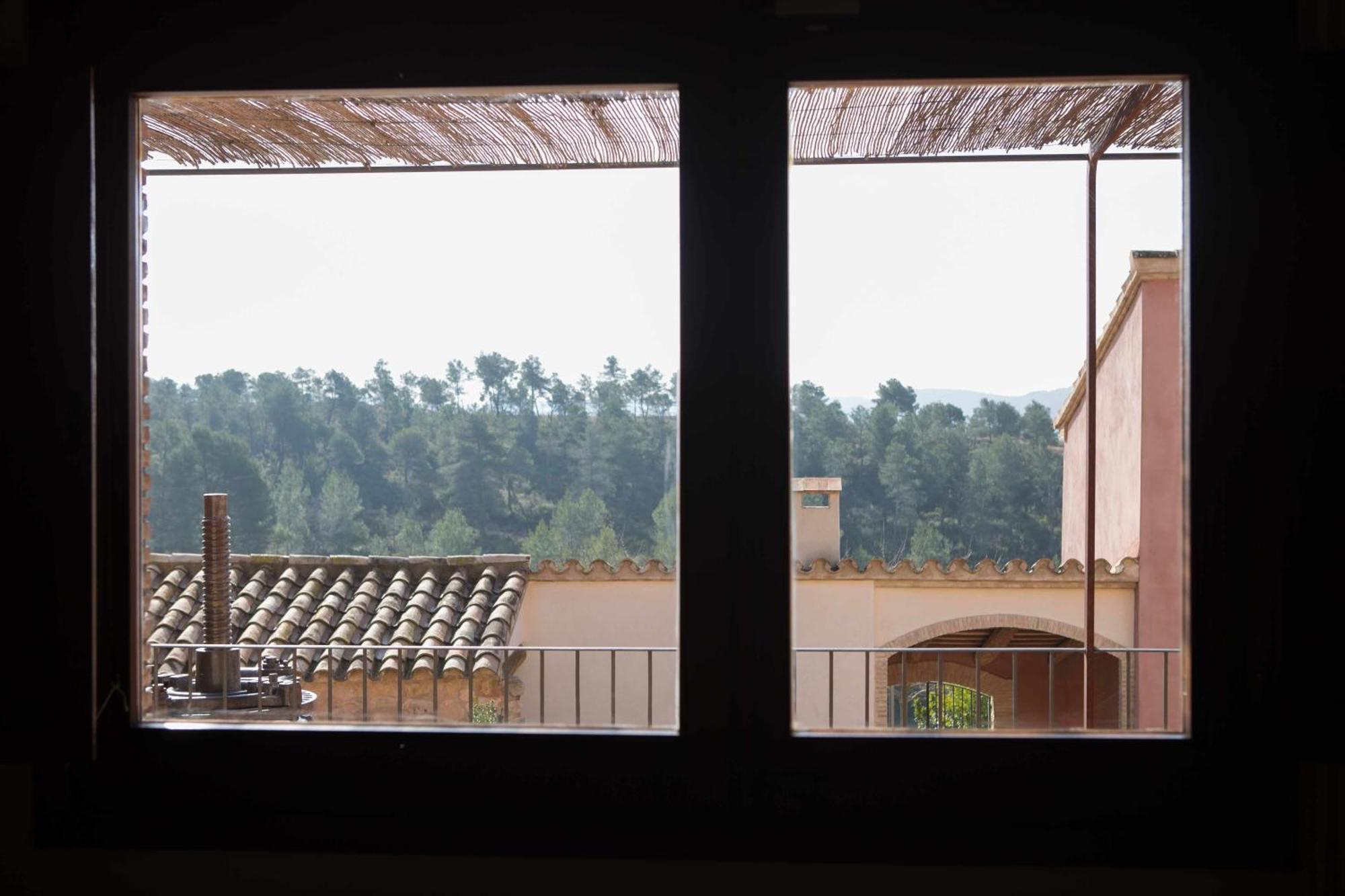 Masia Les Apieres El Pla de Manlleu Extérieur photo