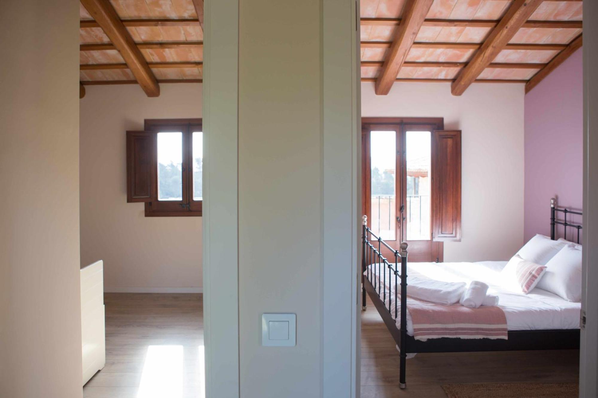 Masia Les Apieres El Pla de Manlleu Extérieur photo